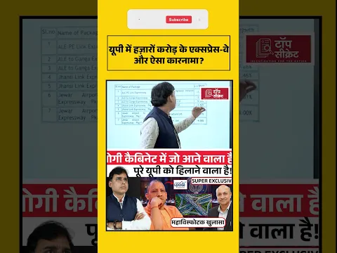 यूपी में हज़ारों करोड़ के एक्सप्रेस-वे और ऐसा कारनामा?