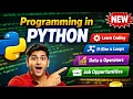 Python Programming Full Course Beginner to Pro Elective Module 1 Complete Guide