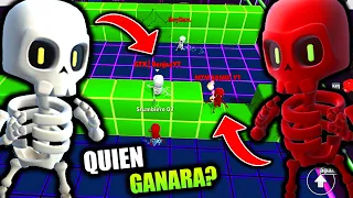 ME ENFRENTE a EL STUMBLERO y MTM SAMU en BLOCK DASH! 😱 LATAM VS ESPAÑA en STUMBLE GUYS! 🏆
