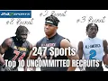 College Football Recruiting Top UNCOMMITTED Recruits in 247Sports Class of 2022 Rankings Top 10