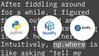 numpy where detailed step-by-step explanation examples
