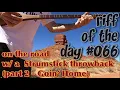 riff of the day - on the road w a Strumstick throwback part 2