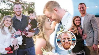 Carson Wentz Family With Wife Madison Oberg