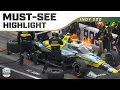 Fire cuts short Alexander Rossi s promising Indy 500 run INDYCAR