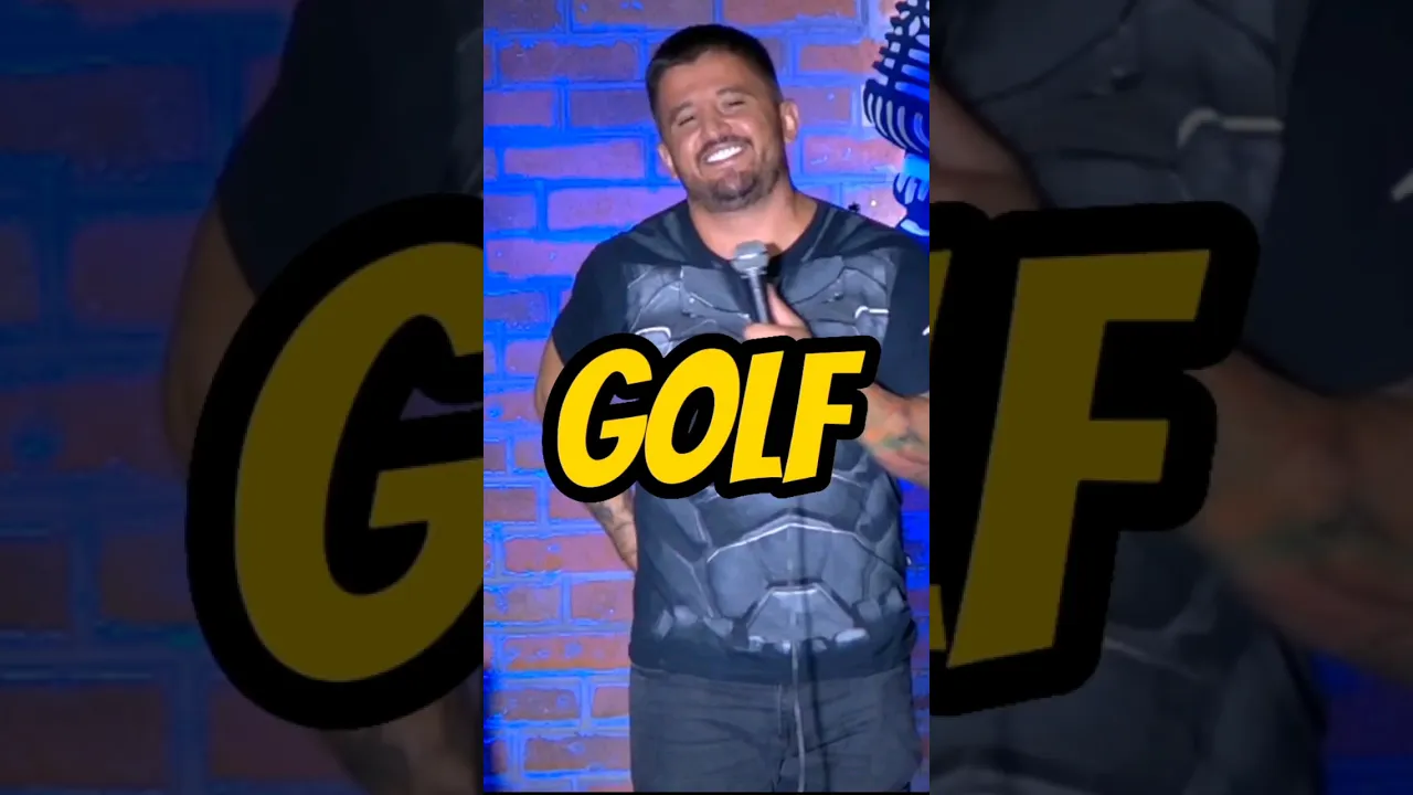 GOLF É TOP KKKKKKK #standup #standupcomedy #standupbrasil #piada #comedia