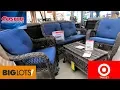 COSTCO BIG LOTS TARGET PATIO FURNITURE SOFAS CHAIRS HOME SHOP WITH ME SHOPPING STORE WALK THROUGH