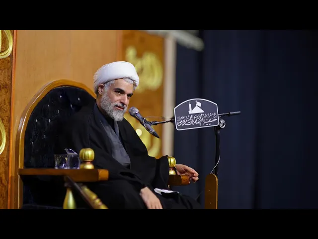 ⁣الخطيب الشيخ قاسم الشمري //ذكرى استشهاد زينب الحوراء (ع) حسينية الامام الصادق