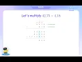 Free Lesson Use Models And The Standard Algorithm To Multiply Decimals By Decimals - Grade 5