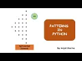 Half Inverted Diamond Pattern Patterns in Python Python Lectures