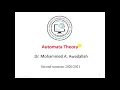 Ch Regular Expressions - Part A