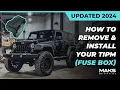 How To Remove Install Your TIPM FULL TUTORIAL w SOFT RESET for Jeep Dodge Ram Chrysler