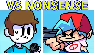 Friday Night Funkin' VS Nonsense FULL WEEK + Cutscenes \u0026 All Endings (FNF Mod/Hard) (Funny Mod)