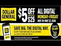Dollar General 5 25 All Digital Scenarios -