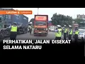 Sejumlah Ruas Jalan Tol Perak dan Arteri Porong Sidoarjo Disekat | Liputan 6 Surabaya