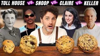 Chocolate Chip Cookie CAGE MATCH: Toll House vs. Snoop vs. Claire Saffitz vs. Thomas Keller