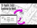 Creating 3D Room Tags in Revit with Dynamo Tutorial