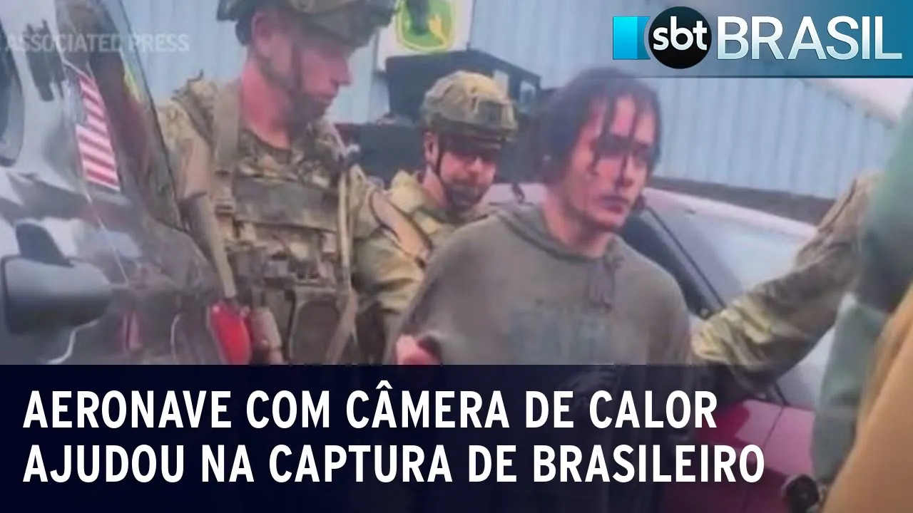 Polícia da Pensilvânia prende brasileiro que estava foragido nos EUA | SBT Brasil (13/09/23)