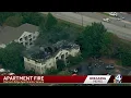 SKY 4 Apartment fire