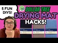 5 Incredible DIY Projects with Dollar Tree Drying Mats You Won t Believe