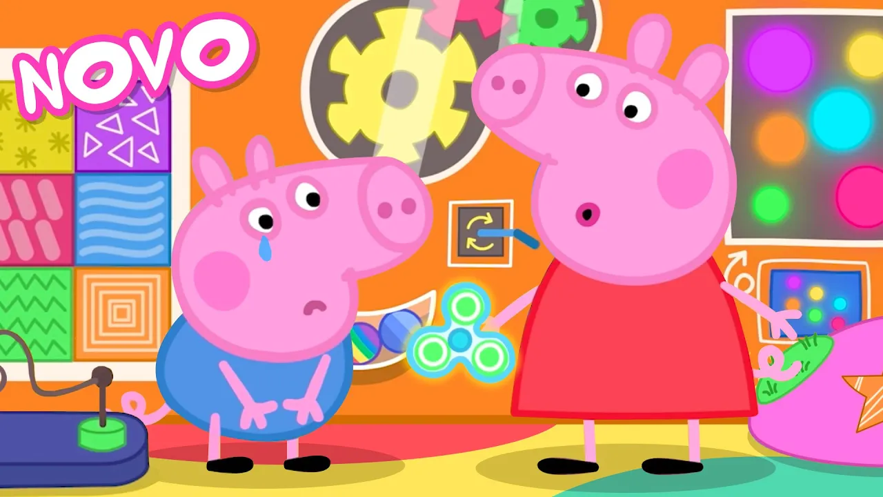 Peppa Pig Português Brasil | A Sala Tranquila | NOVO Contos da Peppa Pig |