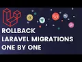 Rollback laravel migration one by one