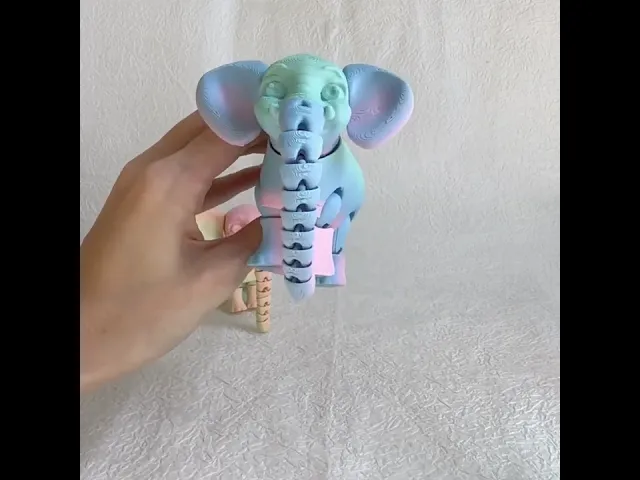 Cute Articulated Elephant video thumbnail