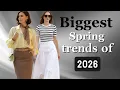 Spring 2026 Fashion Trends You NEED to Know One is a WASTE