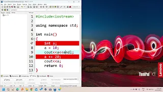 Debugging in C using DevC IDE