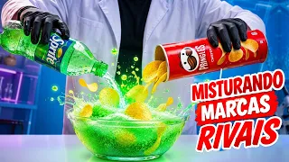 NÃO ACREDITO QUE MISTURAMOS ISSO! TEM CORAGEM 🤢?
