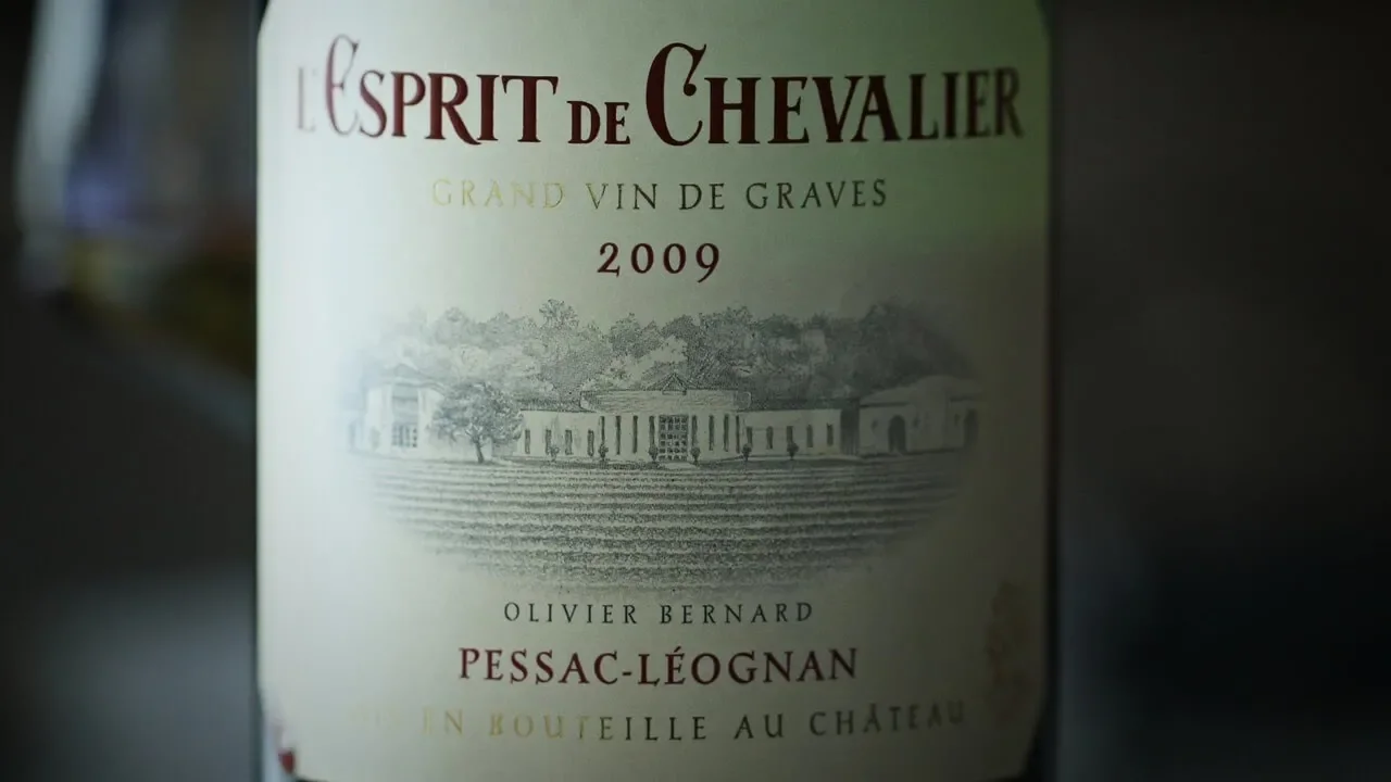 Domaine de Chevalier. L´Esprit de Chevalier 2009 #098