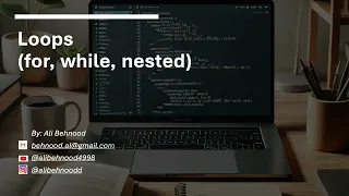 7 Loops for while nested - Python Crash Course