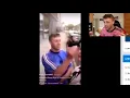 W2S reacts to the of him slapping a cigarette out of a fan s mouth