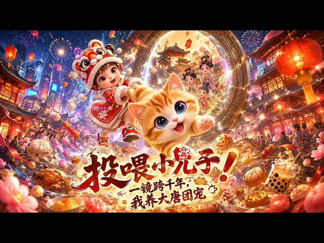 投喂小兕子!一镜跨千年,我养大唐团宠