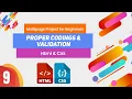 How To Make A Responsive Multipage Website Using HTML CSS Step by Step In Bangla Part 9