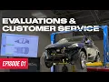 Inside Tesla Collision Repair Ep 1 Evaluations Customer Service