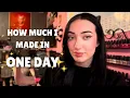 How much i made in 1 day just from selling feet pictures