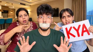 Don't Say "Kya" for 24 Hours! 🤫 | Family Vlog