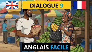Parler anglais facilement avec iliass| CONVERSATION FACILE | dialogue 9 | anglais facile avec iliass