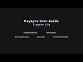 Raysync User Guide - Transfer List