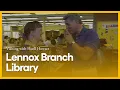 Lennox Branch Library Visiting with Huell Howser