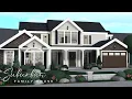 BLOXBURG Suburban Family Home Exterior Part 1 Roblox Speed Build