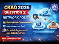 CKAD 2026 Question 2 Network Policy Restrict Pod Communication