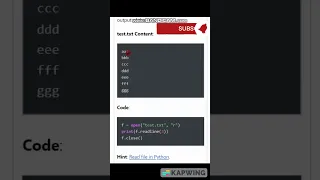 READLINE VS READLINES