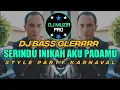 Download Lagu DJ SERINDU INIKAH AKU PADAMU | BASS FULL GLER