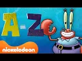 The Alphabet According to Mr Krabs SpongeBob SquarePants Nickelodeon UK