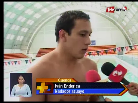 Iván Endérica se prepara para juegos Sudamericanos