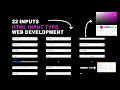 22 html Input Types html input types html input tag html input attributes HTML