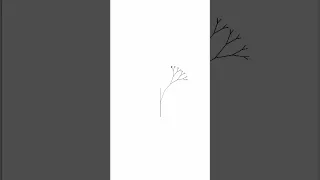 Python Turtle Fractal tree drawing