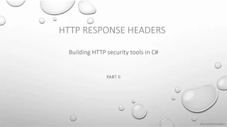 Building a HTTP Response Headers security control in C Part 2