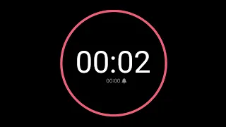 2 Second Countdown Timer iPhone Timer Style